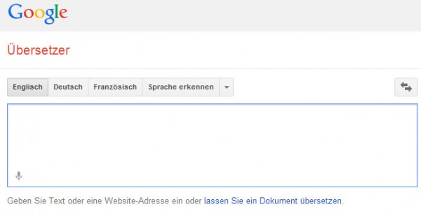 Google Uebersetzer De google_uebersetzer_startseite - Die Experten für Google Workspace