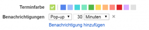 Google Kalender Farbe ändern individuell