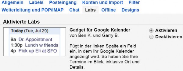 In Google Mail Kalender einbinden und Termine anlegen - Arbeiten mit dem Google Kalender (8/8)