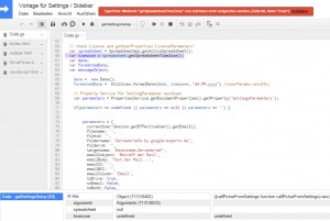 Google Apps Script Online Editor