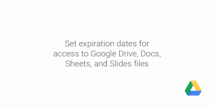 Google Drive Freigabe mit begrenzter Gültigkeit
