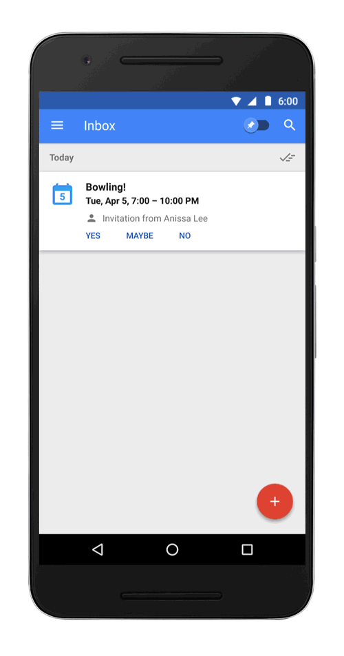Inbox by Gmail Update