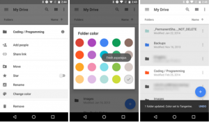 Update für Google Drive Android App