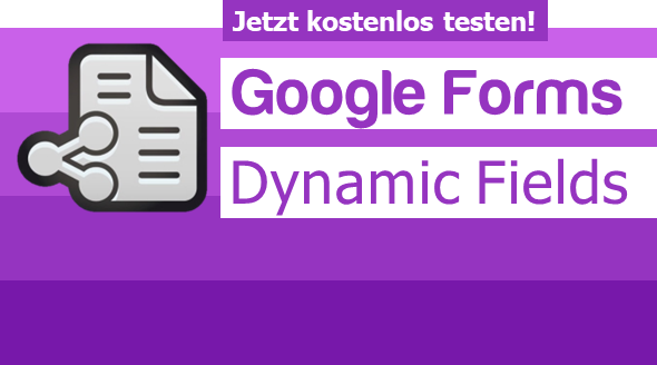 Google Forms Dynamic Fields Add-on