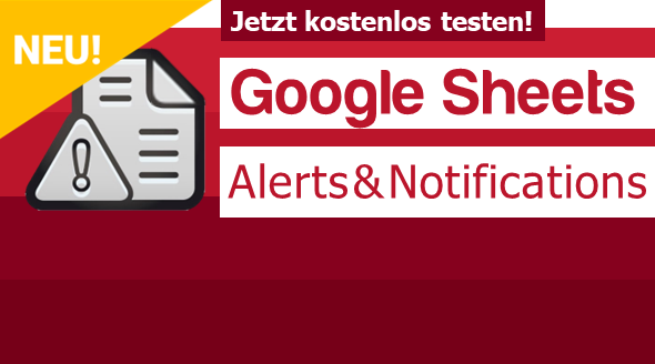 Google Sheets Alerts & Notifications Add-on
